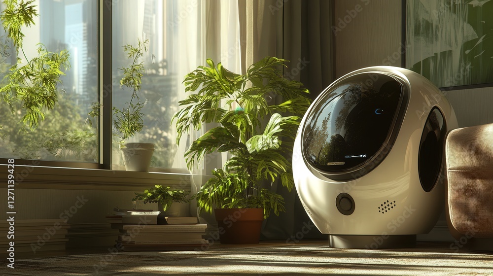 Poster personal assistant robot that learns and grows with its owner