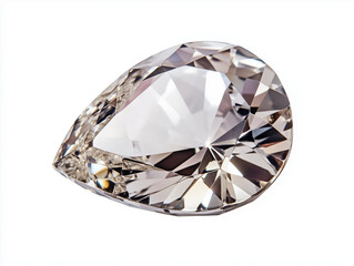 diamond on white background