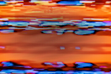 Glitch camera effect. Retro VHS background. Old video template. No signal. Static TV noise, bad TV...