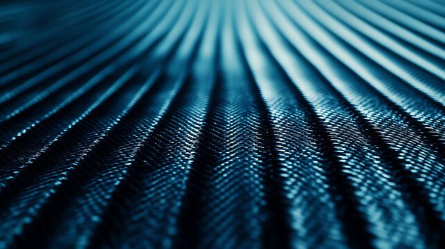 Abstract Dark Blue Metal Texture with Parallel Lines