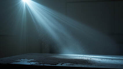 Dust in a Beam of Light.