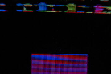 Glitch camera effect. Retro VHS background. Old video template. No signal. Static TV noise, bad TV...