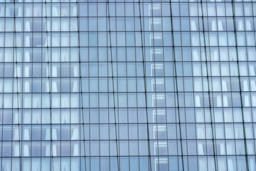 Office building windows