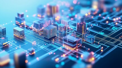 Smart Cityscape: Digital Metropolis Integrated Circuit