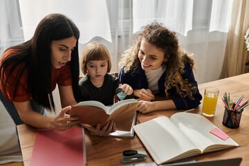 Creating memories in a cozy apartment with a loving family of three