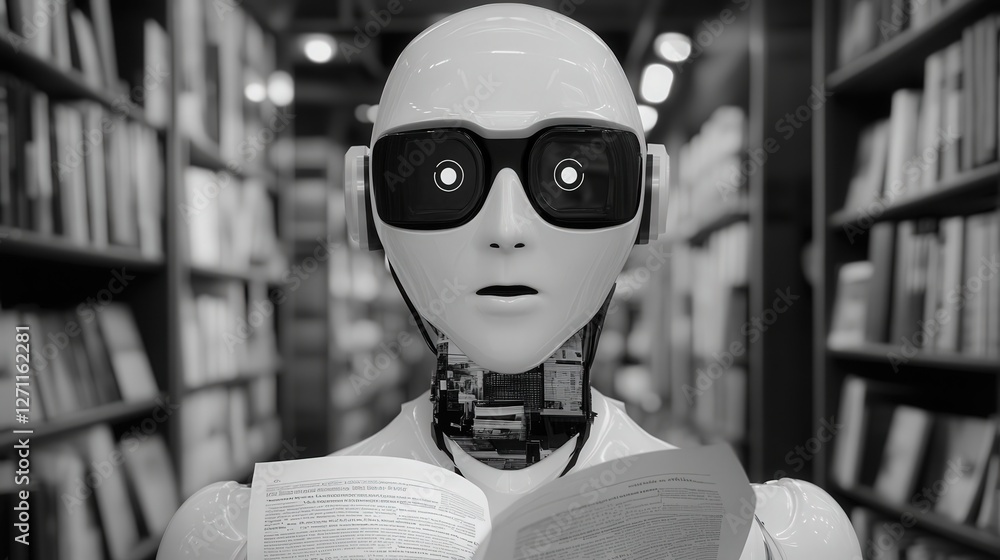 Poster ai-driven news system that only reports verified and bias-free information