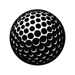3d render of a golf ball
