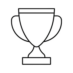 gold trophy cup icon