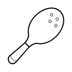 kitchen utensils on a white background