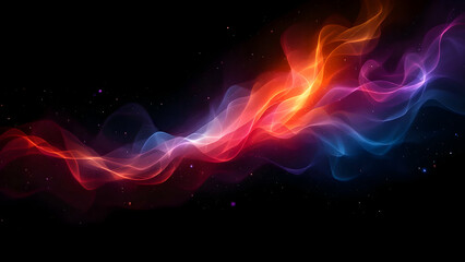 Obraz premium Abstract smoke background