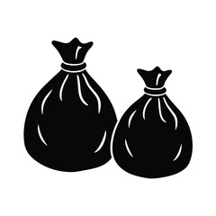 black and white cats