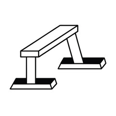 vector black icon with shadow