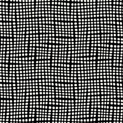 Vector seamless pattern. Modern stylish texture with smooth natural quadrilateral smooth elements. Repeating abstract tileable background. Organic quadrangle shapes. Trendy abstract surface design.