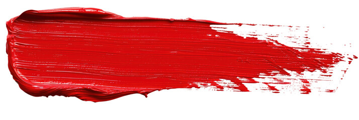  Scarlet Brush Stroke