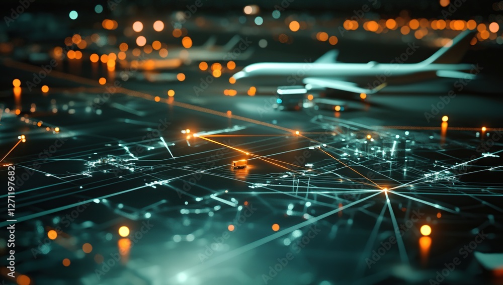 Poster global transportation network: optimizing logistics with ai and smart technologies for efficient car