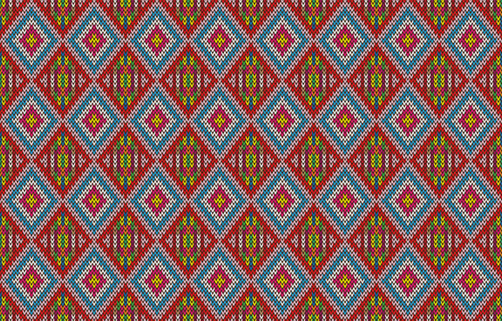 Tribal striped seamless pattern. Aztec geometric vector background. Can be used in textile design, web design for making of clothes, accessories, decorative paper, wrapping, envelope; backpacks, etc.