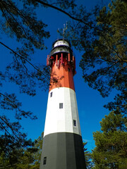 Stilo lighthouse, Northern Poland.