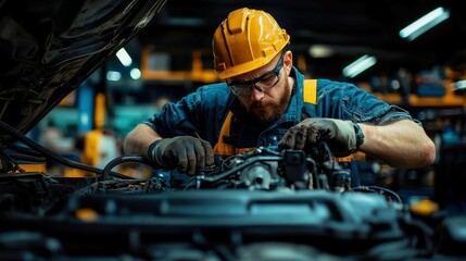 Diesel Mechanic Expertise in Heavy Equipment, skilled in engine service, machinery repair, optimizing performance, contributing to the industry's operational excellence