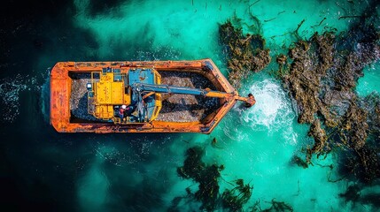 Dredge Operator in Waterway Maintenance, skilled in sediment removal, channel upkeep, and adherence to environmental standards, enhancing navigability and ecosystem health