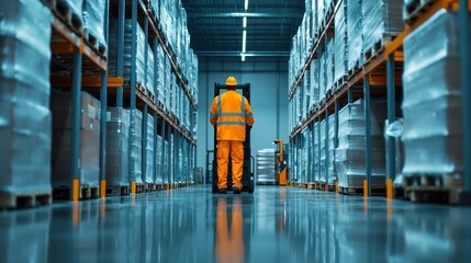 Warehouse Forklift Operator, skilled in inventory management, safe transportation of goods, and equipment maintenance, ensuring efficient warehouse operations and safety compliance