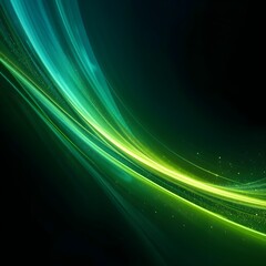 Fototapeta premium 黒濃い青緑エメラルド ガソリン ティール ライム イエロー ホワイトの抽象的な背景。カラーグラデーションオンブルブレンド。ラインストライプ。明るい光フラッシュグローグリッターネオンメタリック。ノイズグレインメッシュ