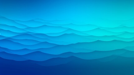Serene Blue Waves Abstract Background Design for Tranquil Settings