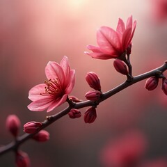 Fototapeta premium Radiant Cherry Blossoms