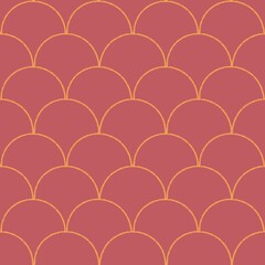 Obraz premium seamless pattern with scales