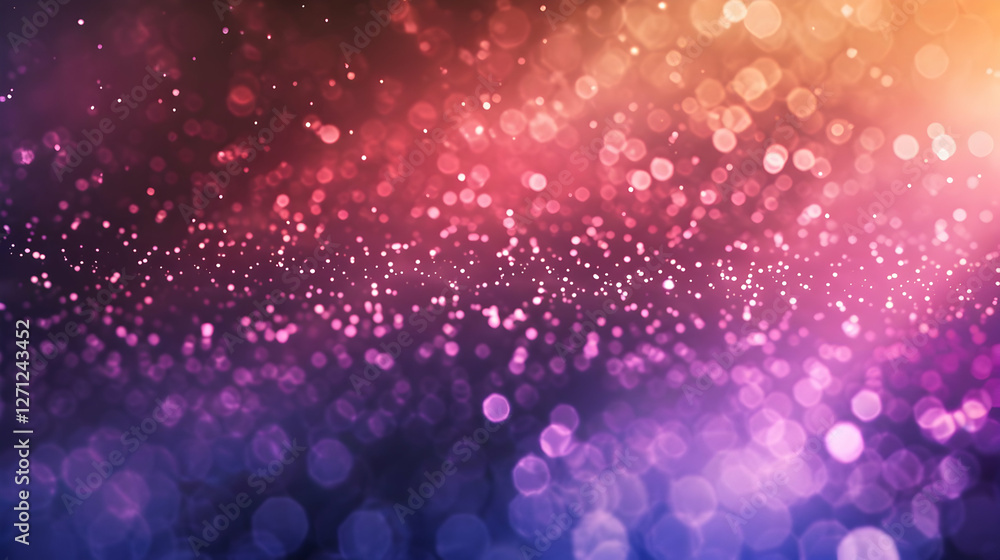 Poster vibrant abstract background with colorful bokeh lights creating a dreamy atmosphere (1)