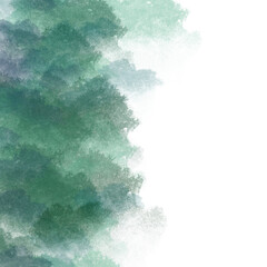 雲や森のような和風の素材
