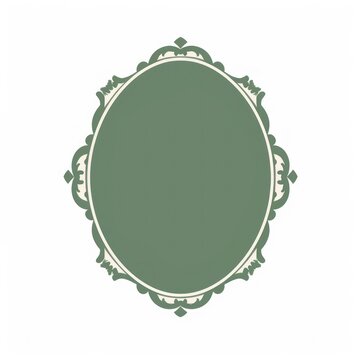 Vintage oval style ammunition decorative.