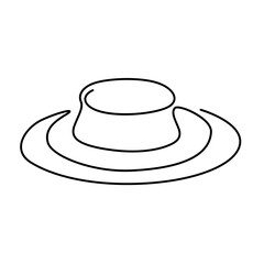 line art pudding