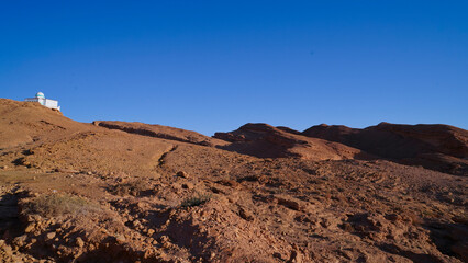 Lo spettacolare Canyon di Djebel Sidi Bouhlel dove sono state girate alcune scene di Star Wars, nella provincia di Tozeur, Tunisia