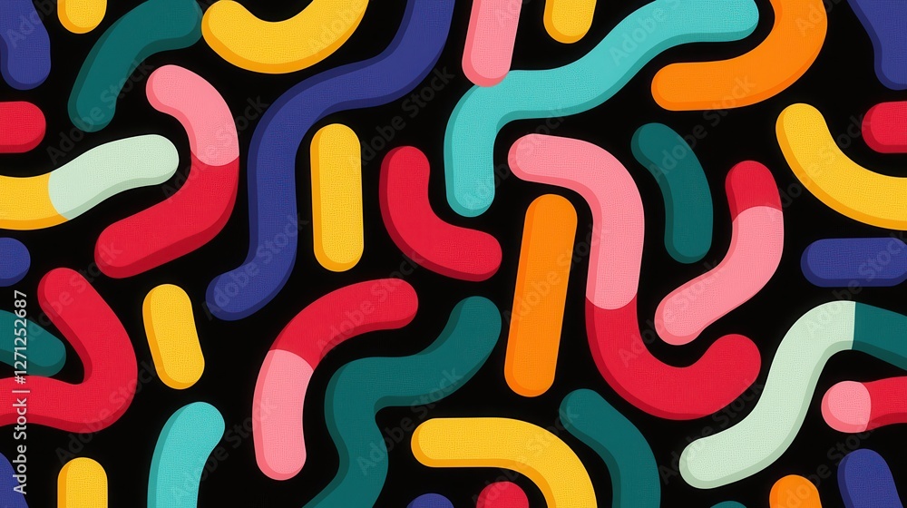 Poster background pattern infographic concept. vibrant fluid shapes in bold gradient colors captivating dig