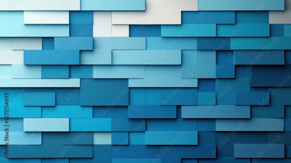 Poster background pattern infographic concept. elegant abstract blue gradient grid with soft wave pattern