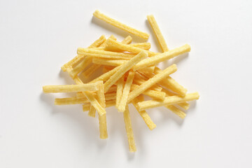 Salted potato sticks