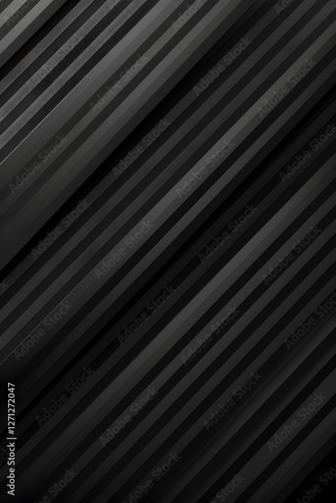 Poster abstract black textured background with diagonal lines creating depth and dimension