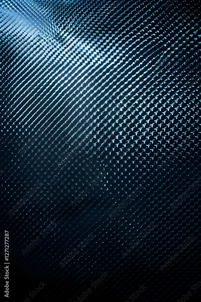 Poster abstract blue textured background with a wavy pattern, suitable for design and digital art