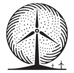 Abstract wind turbine