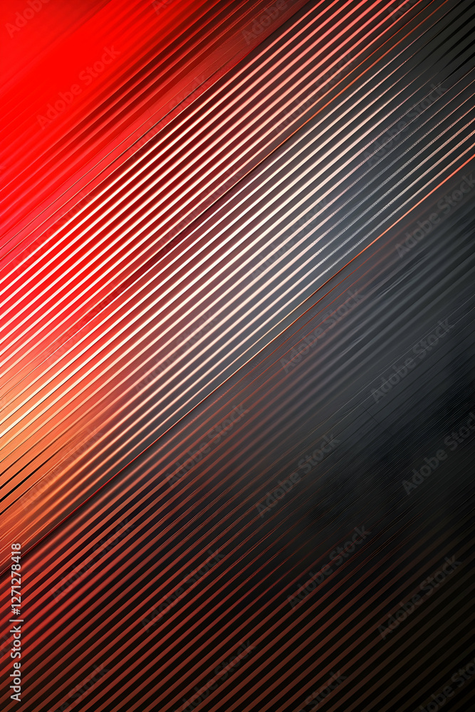Aufkleber abstract gradient background with dynamic lines in red, black, and white, creating a modern feel