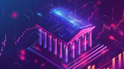 Financial stability through diversified investments and economic planning.