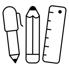 Perfect design icon of stationary