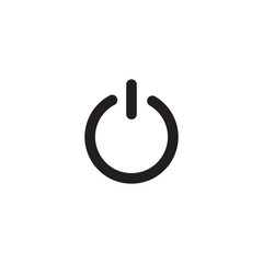 Power icon vector. Power Switch sign and symbol. Electric power. Vector Design Illustration