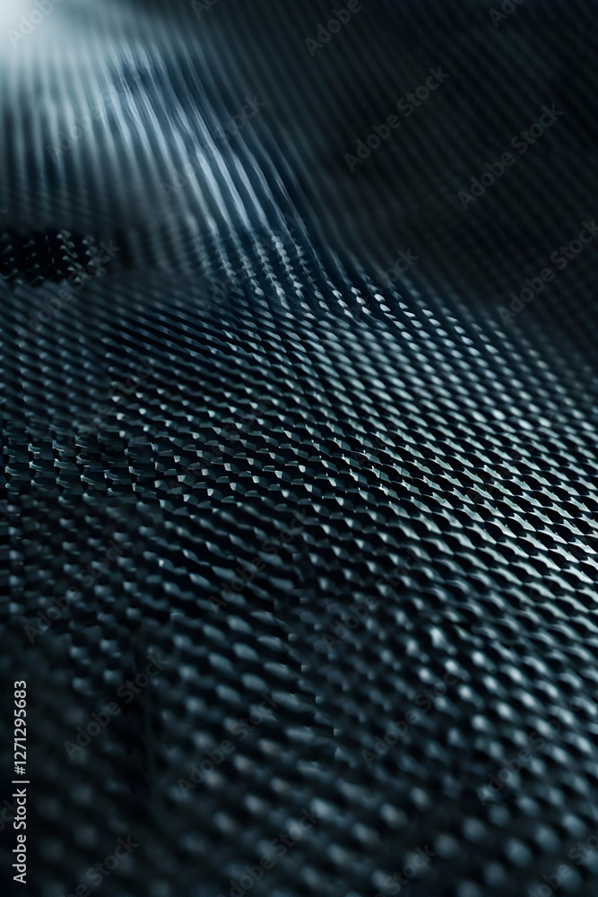 Poster close-up view of a textured surface showcasing intricate patterns and shadows, ideal for backgrounds