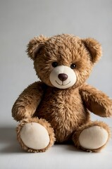 charming photograph of a brown teddy bear