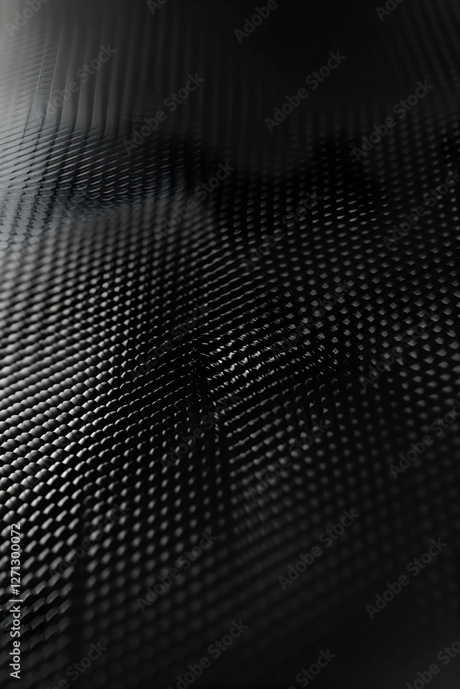 Poster abstract close-up of textured black surface with subtle patterns and depth, ideal for backgrounds