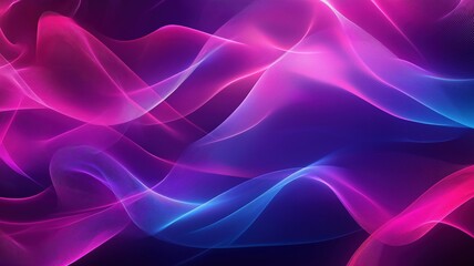 Vibrant Flowing Waves of Color in Motion
