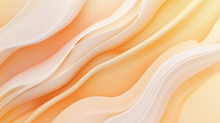 Obraz premium Flowing Layers of Warmth in Soft Hues