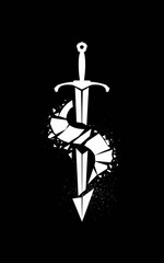 vintage vector retro design for tattoo, shirt print or poster