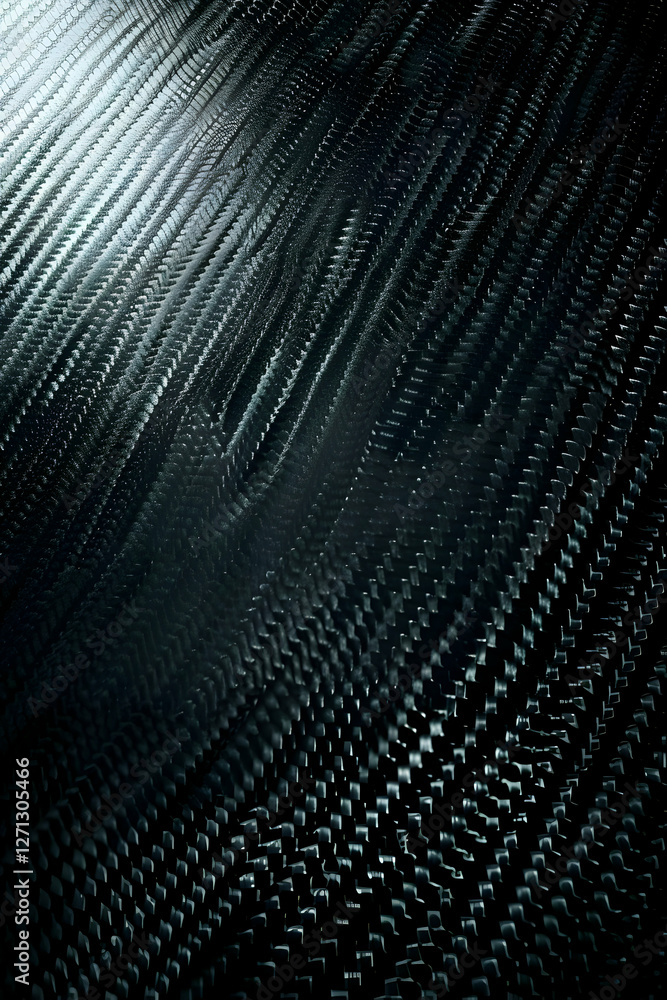 Poster abstract dark textured background with wavy patterns and highlights creating a dynamic feel